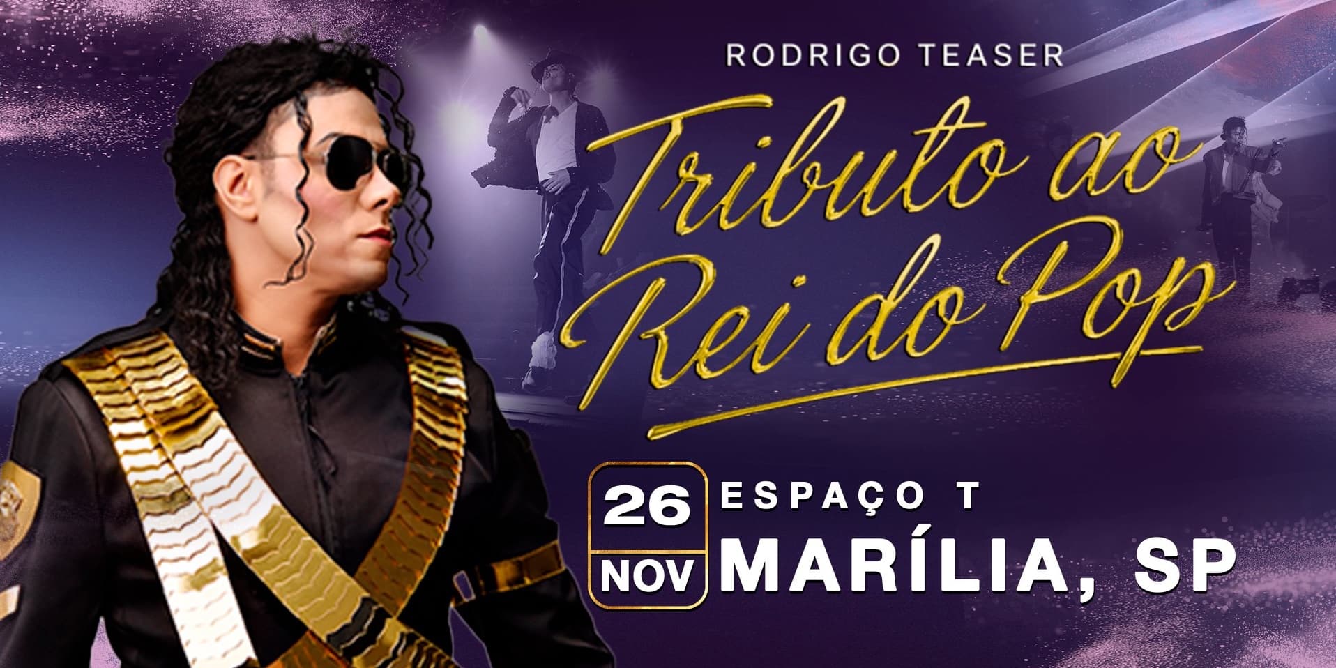 Banner do evento Rodrigo Teaser em Marília