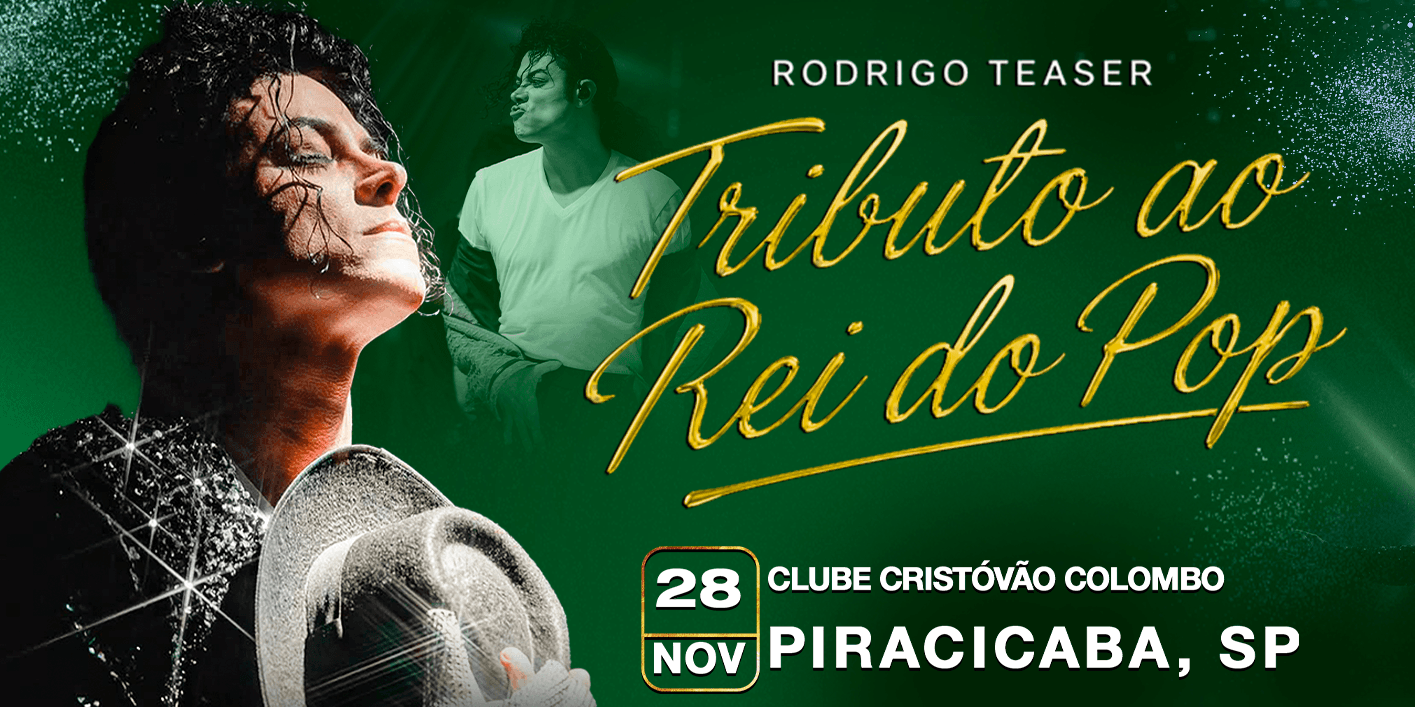 Banner do evento Rodrigo Teaser em Piracicaba
