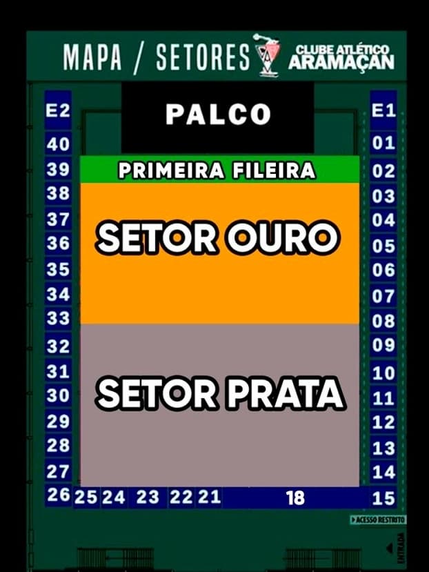 Mapa do evento - Geriatricus em Santo André